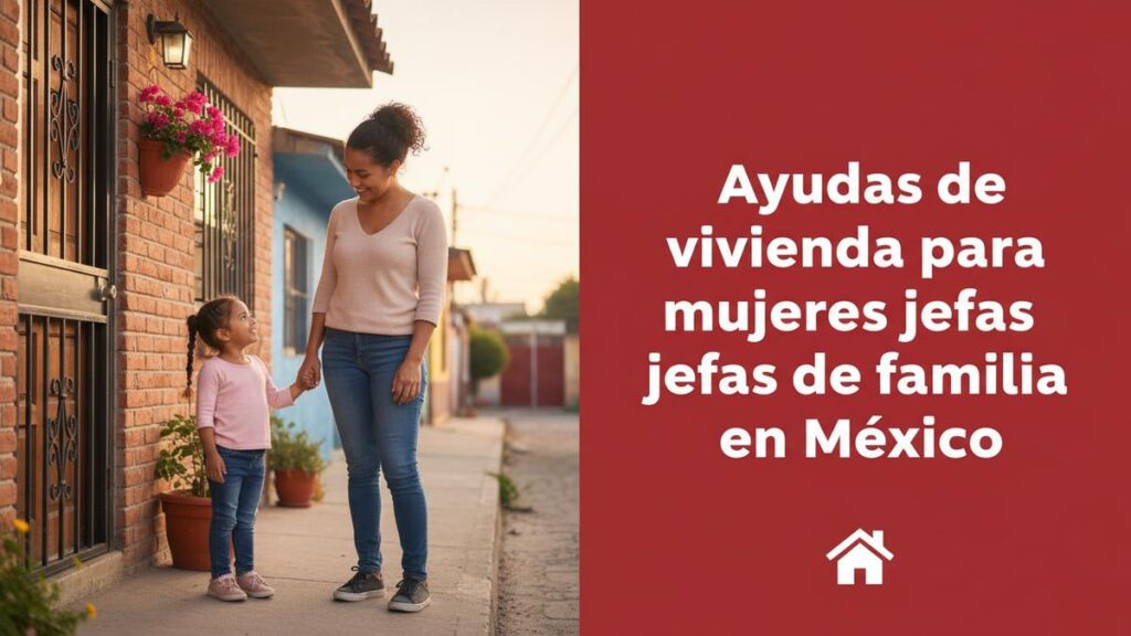 Ayudas de vivienda para mujeres jefas de familia en México