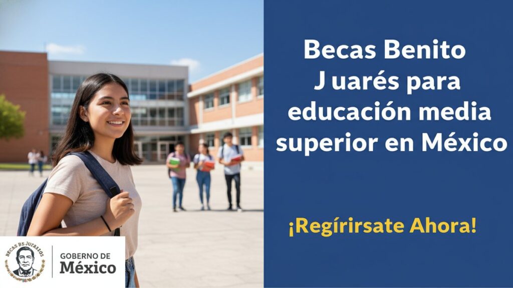 Becas Benito Juárez para educación media superior en México