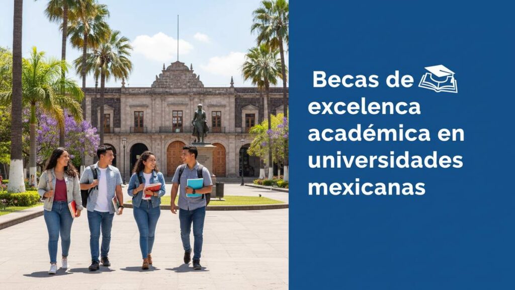 Becas de excelencia académica en universidades mexicanas