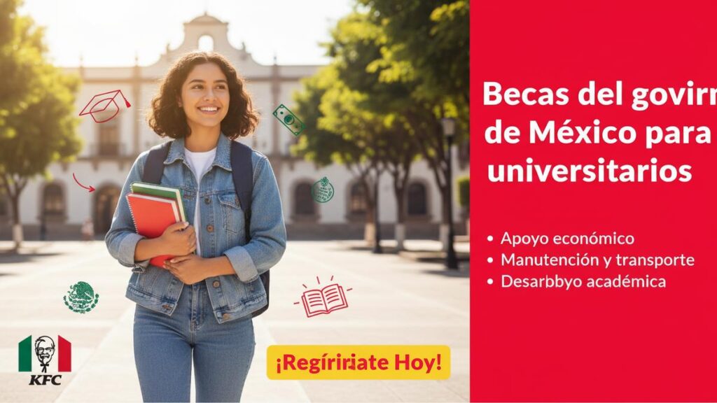 Becas del gobierno de México para universitarios