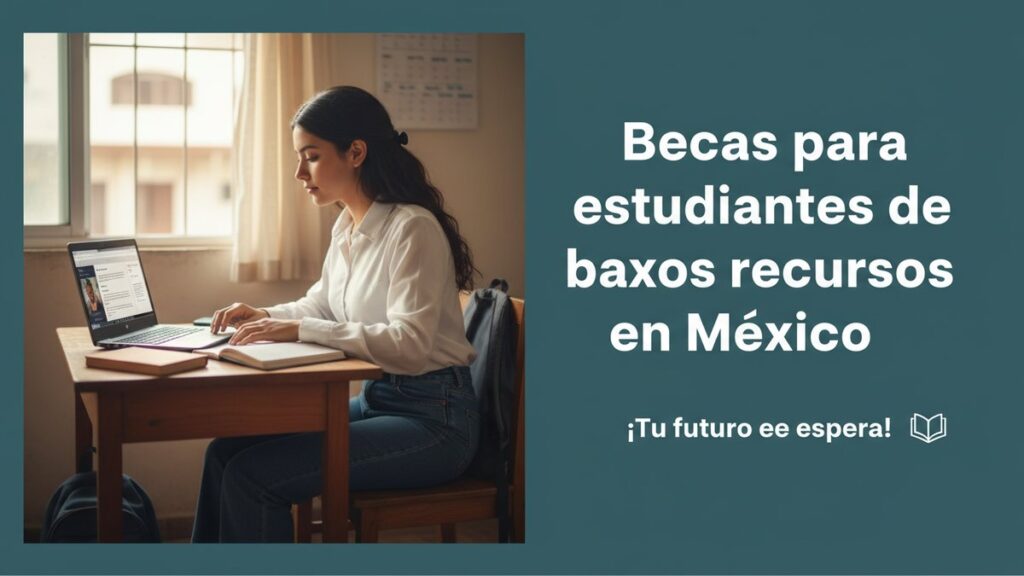 Becas para estudiantes de bajos recursos en México