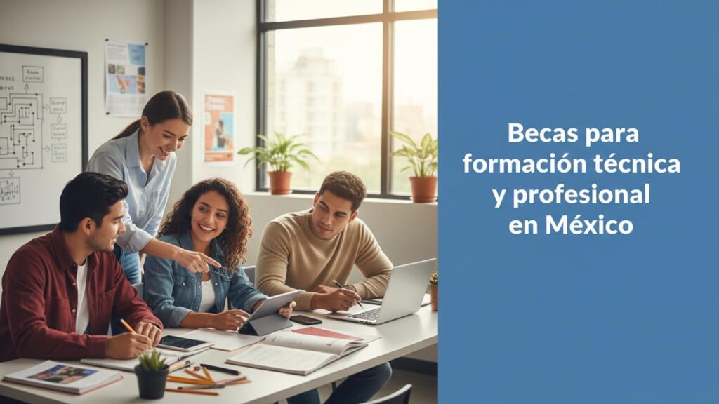 Becas para formación técnica y profesional en México