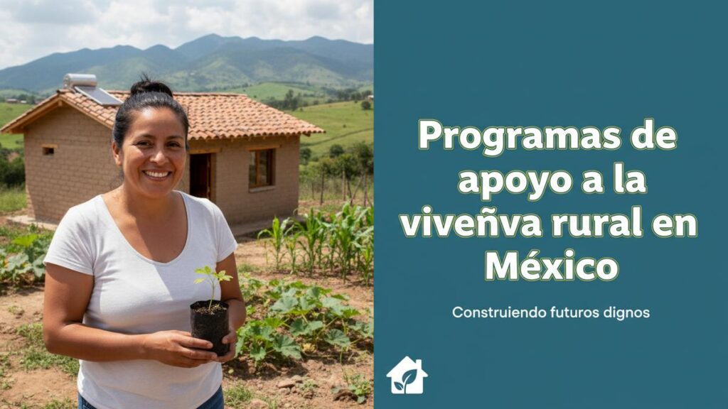 Programas de apoyo a la vivienda rural en México