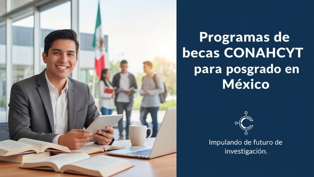 Programas de becas CONAHCYT para posgrado en México