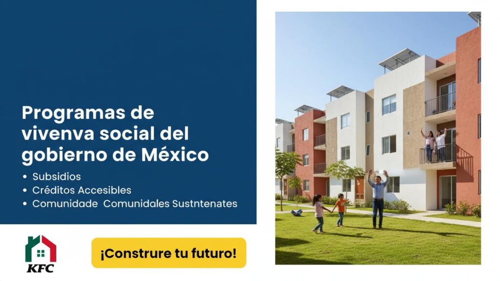 Programas de vivienda social del gobierno de México