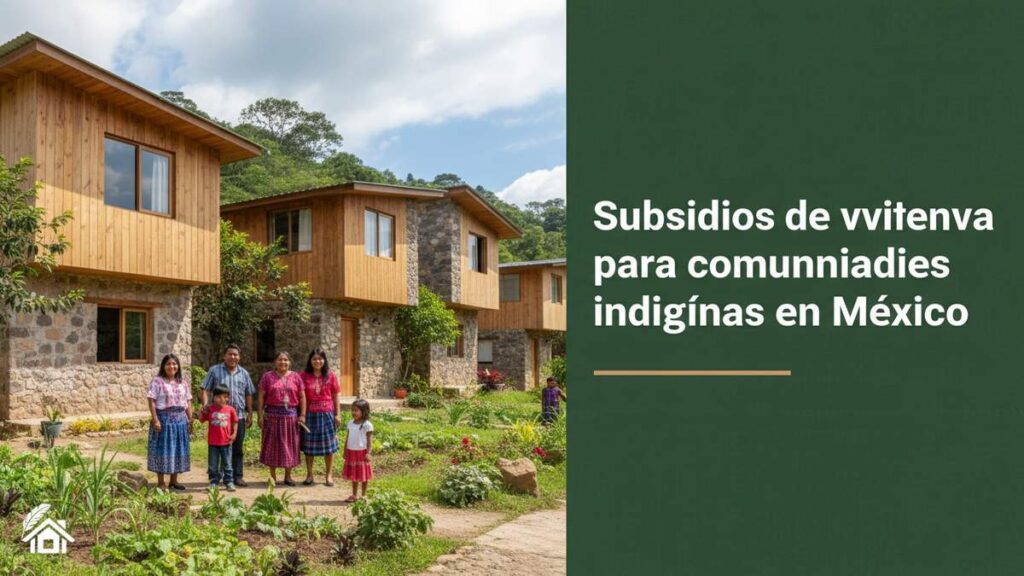 Subsidios de vivienda para comunidades indígenas en México