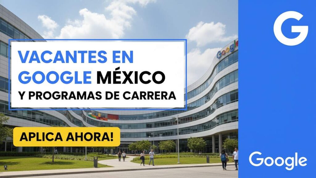 Vacantes en Google México y programas de carrera